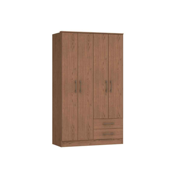 Ropero industrial abierto perchero 1 cajon y estantes 103906 sza