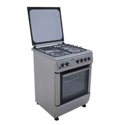 COCINA COMBINADA 3 HORNALLAS Y 1 DISCO HORNO ELECTRICO 60 CM NICS 1950TK