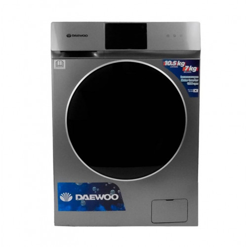 Lavasecarropas Daewoo 10,5 / 7kg blanco inverter DAWDF107TIS