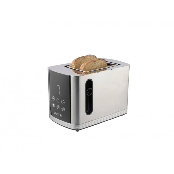 Tostadora 2 ranuras Smartlife SL-TO15201 7 niveles digital INOX