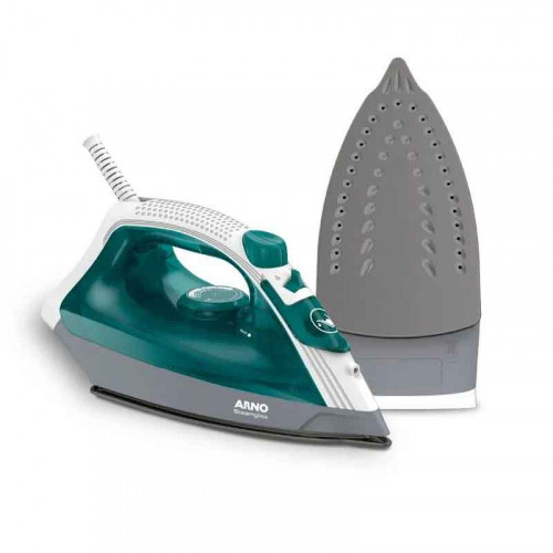 Plancha a vapor 1450w antiadherente donna cuori cuo4131