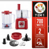 PROCESADOR DE ALIMENTOS MULTICHEF ARNO 7 EN 1 700W