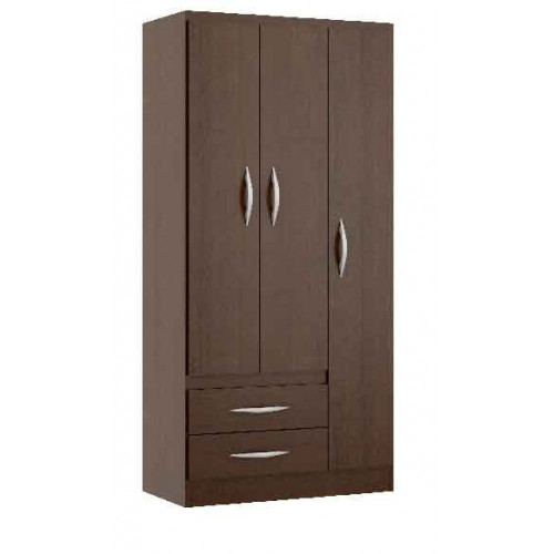 ROPERO 4 PTAS 2 CAJ ONIX CON ESPEJ IMBUIA 1718T FINESTRA