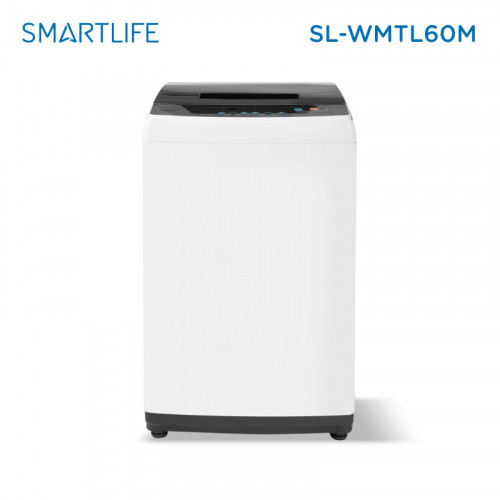 Lavarropas superior 6kg Smartlife con bomba automatica SL-WMTL60M
