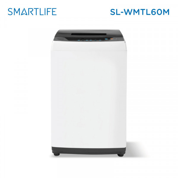 Lavarropas superior 6kg Smartlife con bomba automatica SL-WMTL60M