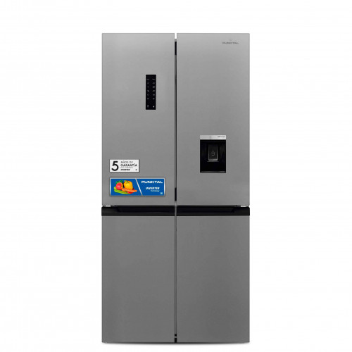 Heladera side by side 531l punktal inverter frio seco 4 puertas pk-599 inv