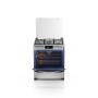 Cocina 5h supergas indurama montecarlo digital acero 80cm