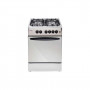 Cocina james c-325 ch frente acero a gas con grill electrico