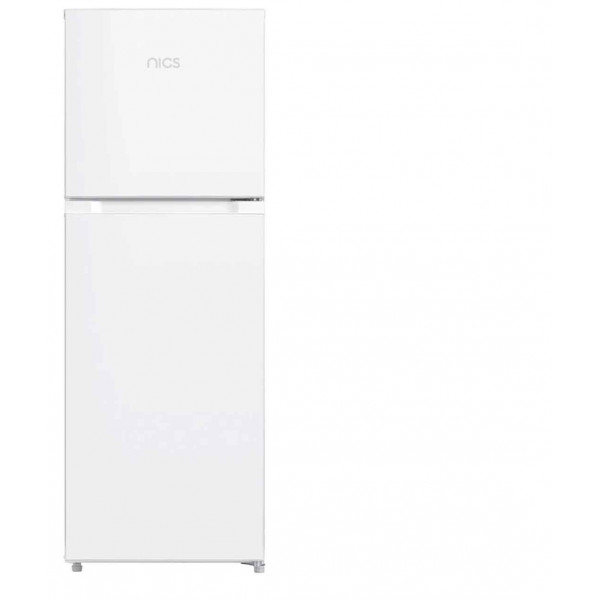 Heladera con Freezer y dispensador XION XI-HNF270DX  FRIO SECO. 249Lts Ef. A.  Puertas reversibles